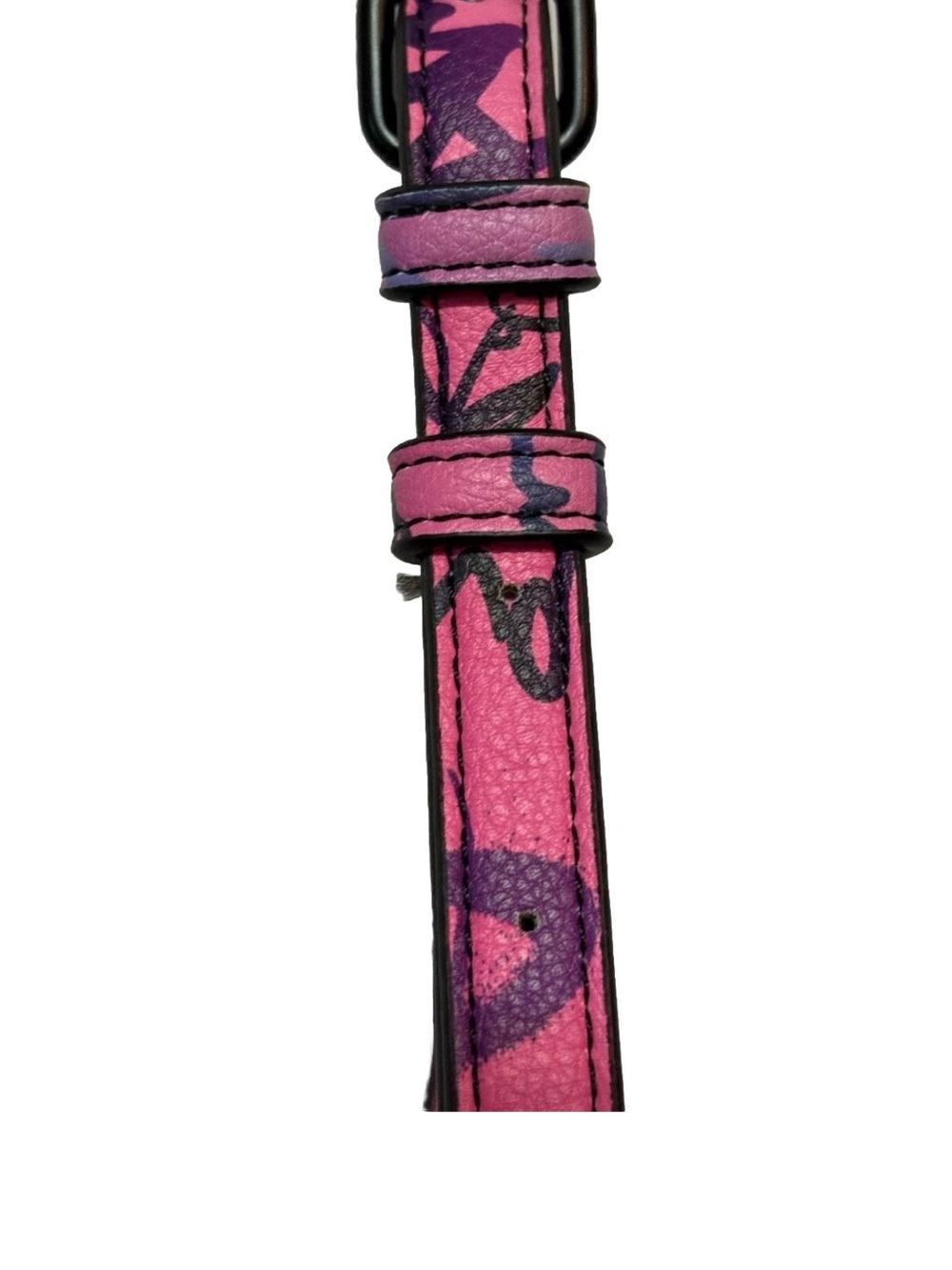 Aldo Pink and Purple Graffiti Satchel - Picture 10 of 10